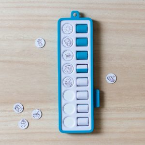checkpad blauw