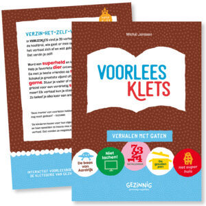 Voorleesklets vierkant