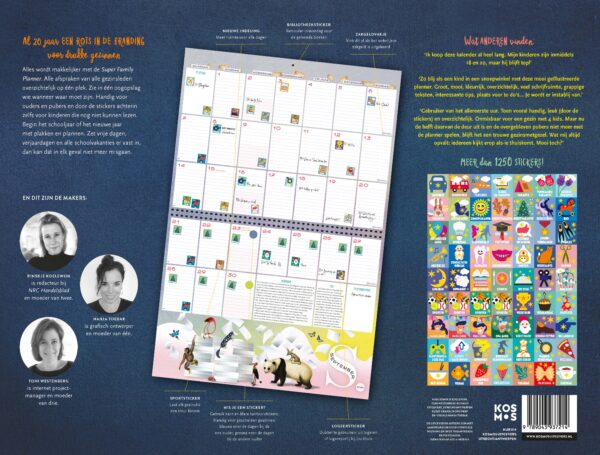 Inkijkexemplaar Super Family Planner 2026 Pagina 8